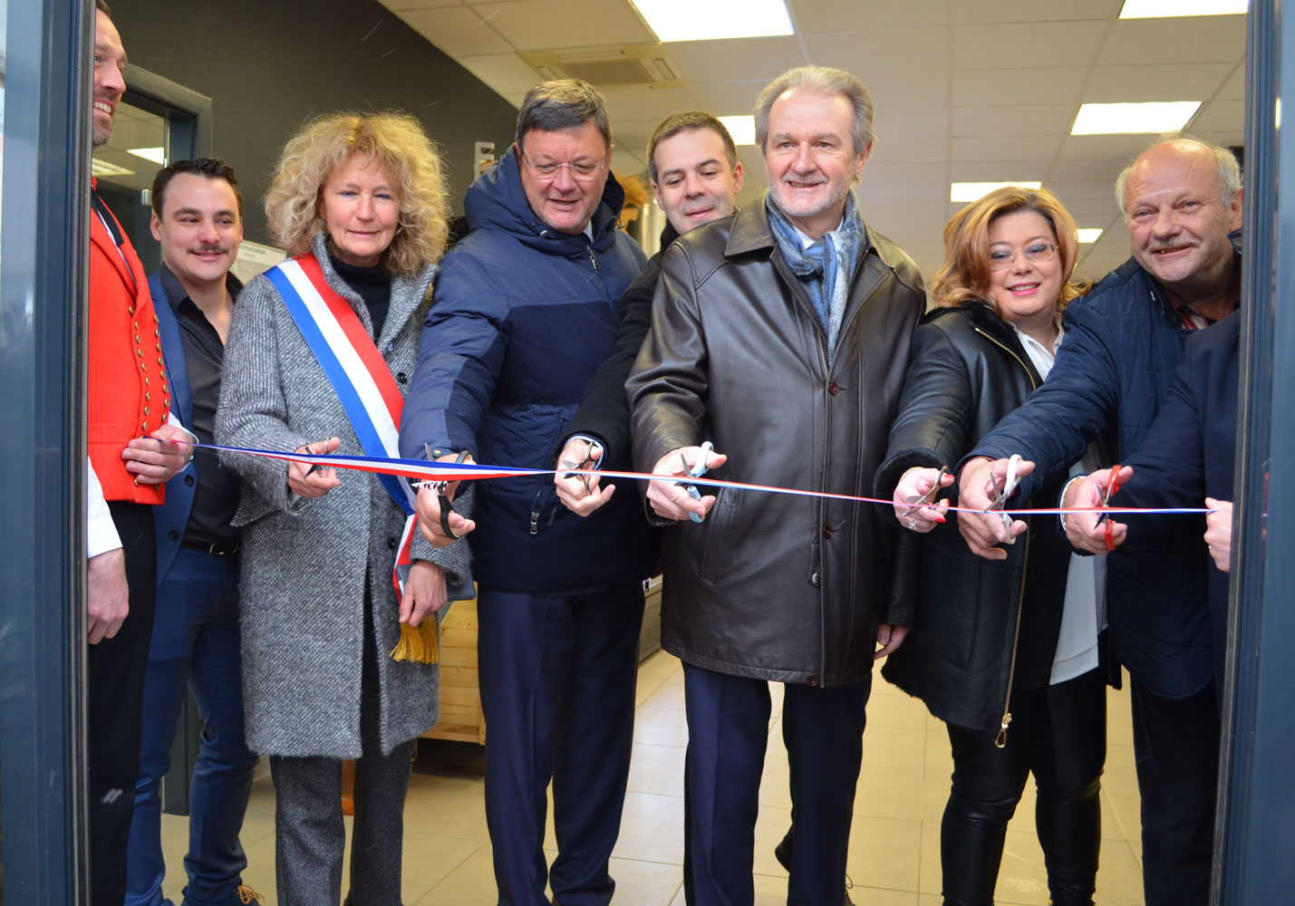 Inauguration de l'entreprise TFT (Tartes Flambées Traditionnelles)