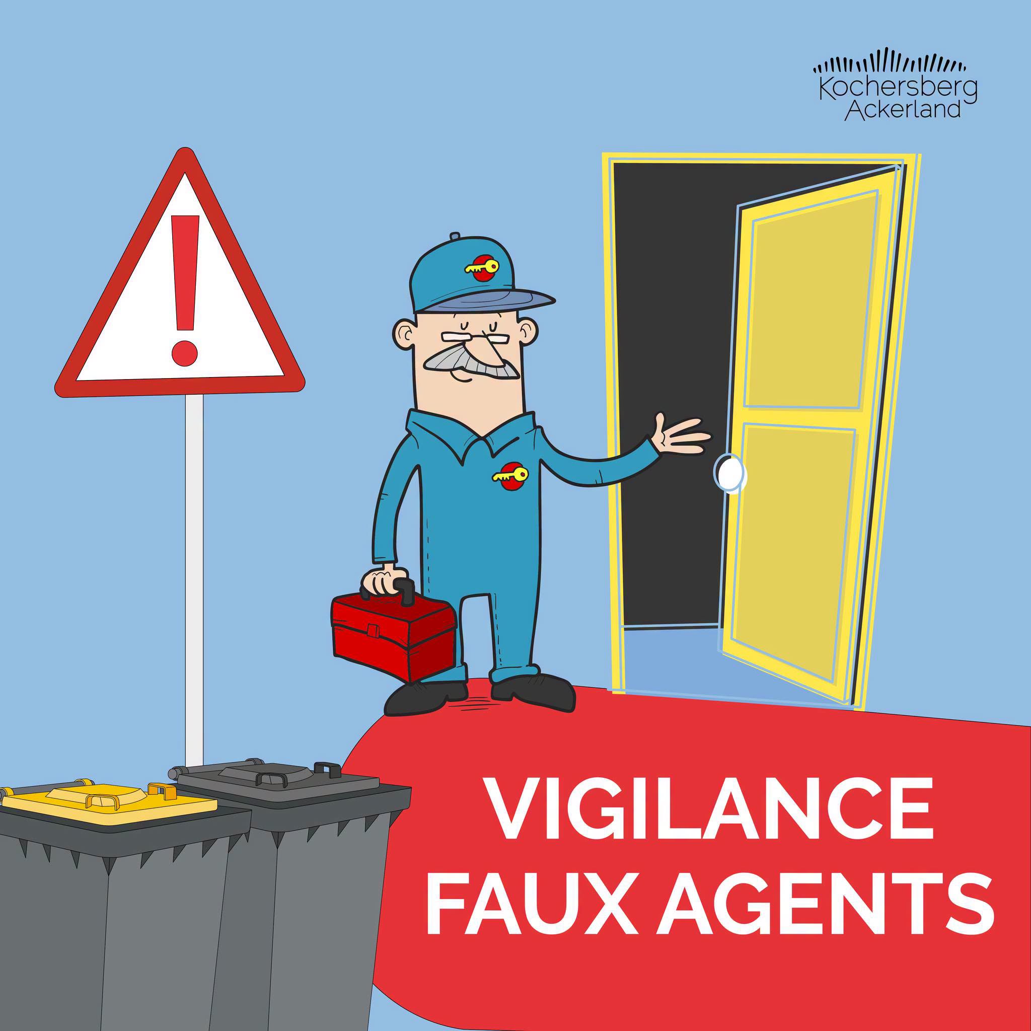 Vigilance : Faux agents techniques