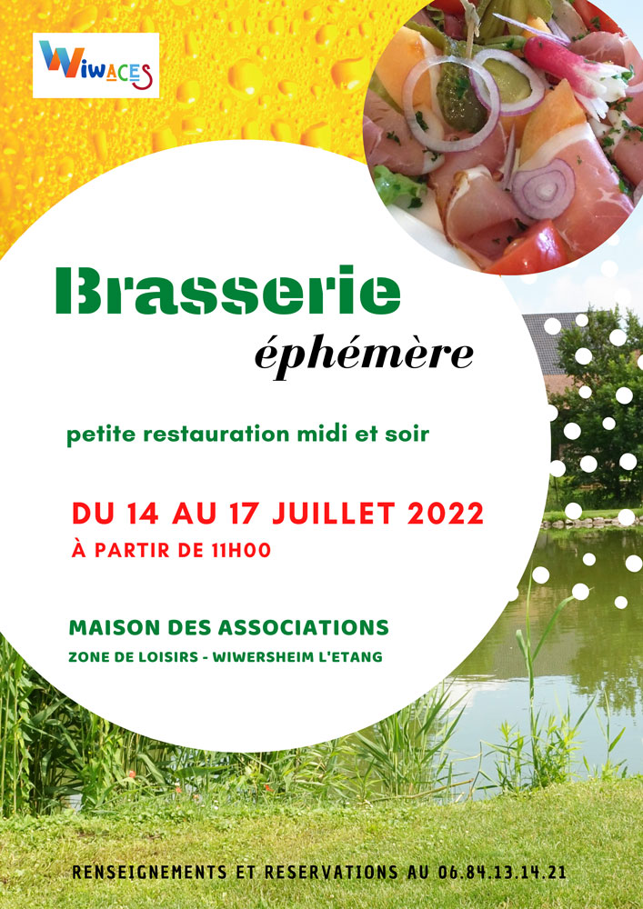 brasserie ephemere 2022