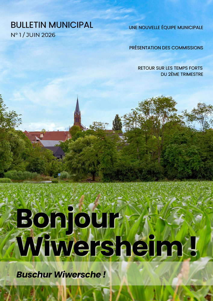 Bulletin municipal de juin 2026
