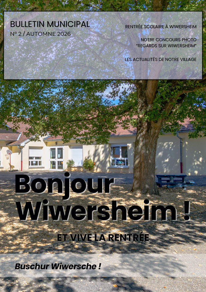 Bulletin municipal de septembre 2026
